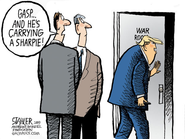 The latest editorial cartoon